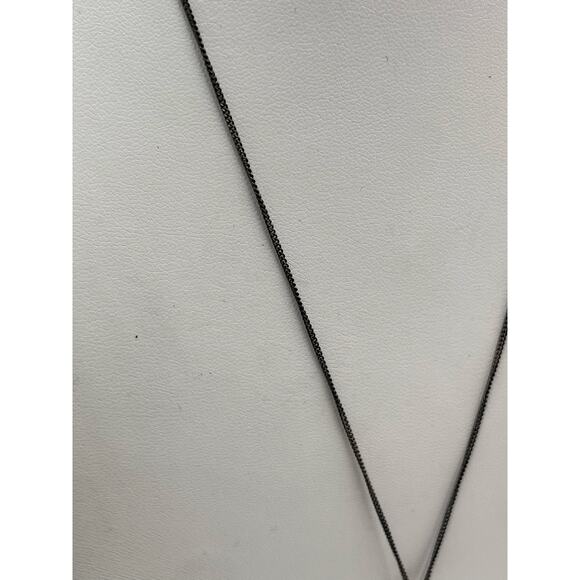 WAXING POETIC WP Sterling Silver Fleur De Lis Wax Sealed Pendant Necklace 16". - Picture 5 of 13